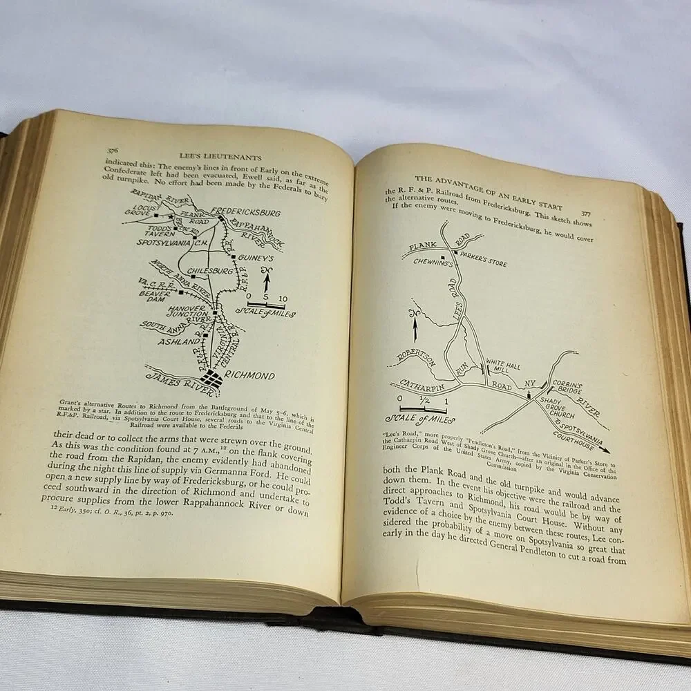 Lee's Lieutenants: A Study in command Vol 3: Gettysburg to Appomattox 1945 w Map